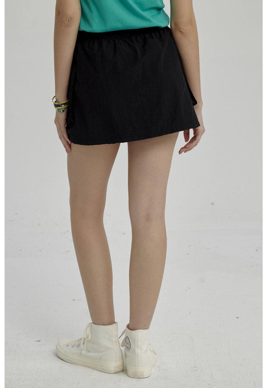 Short Niña Teen Negro-2