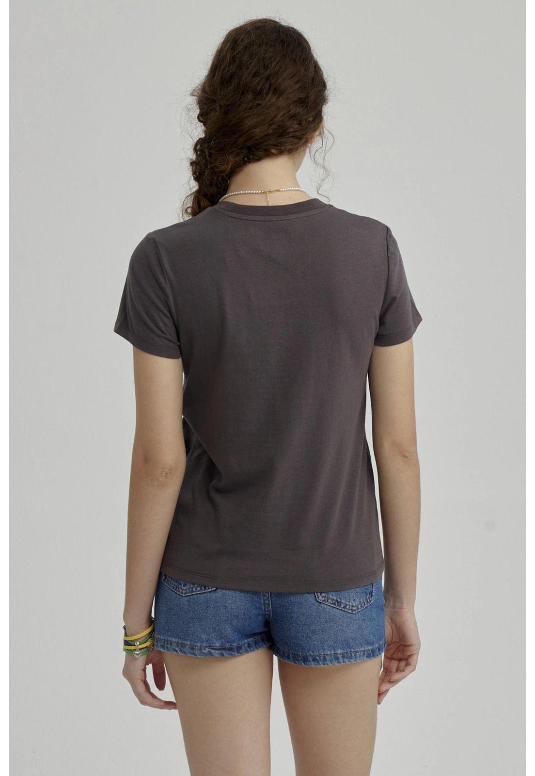 Polera Niña Básica Estampada Marengo - ll-2