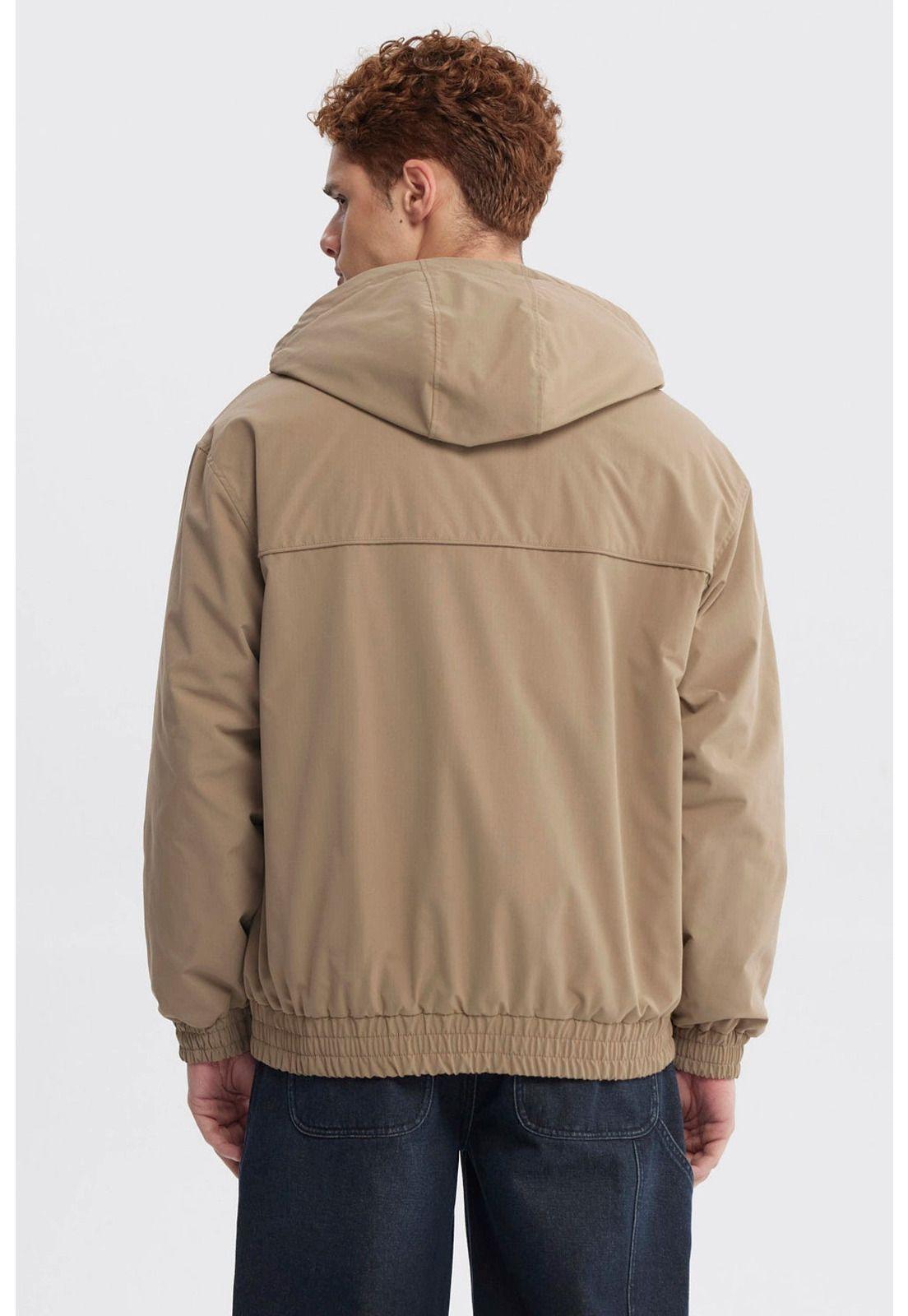 Chaqueta Hombre Slim Juvenil Kaki-2