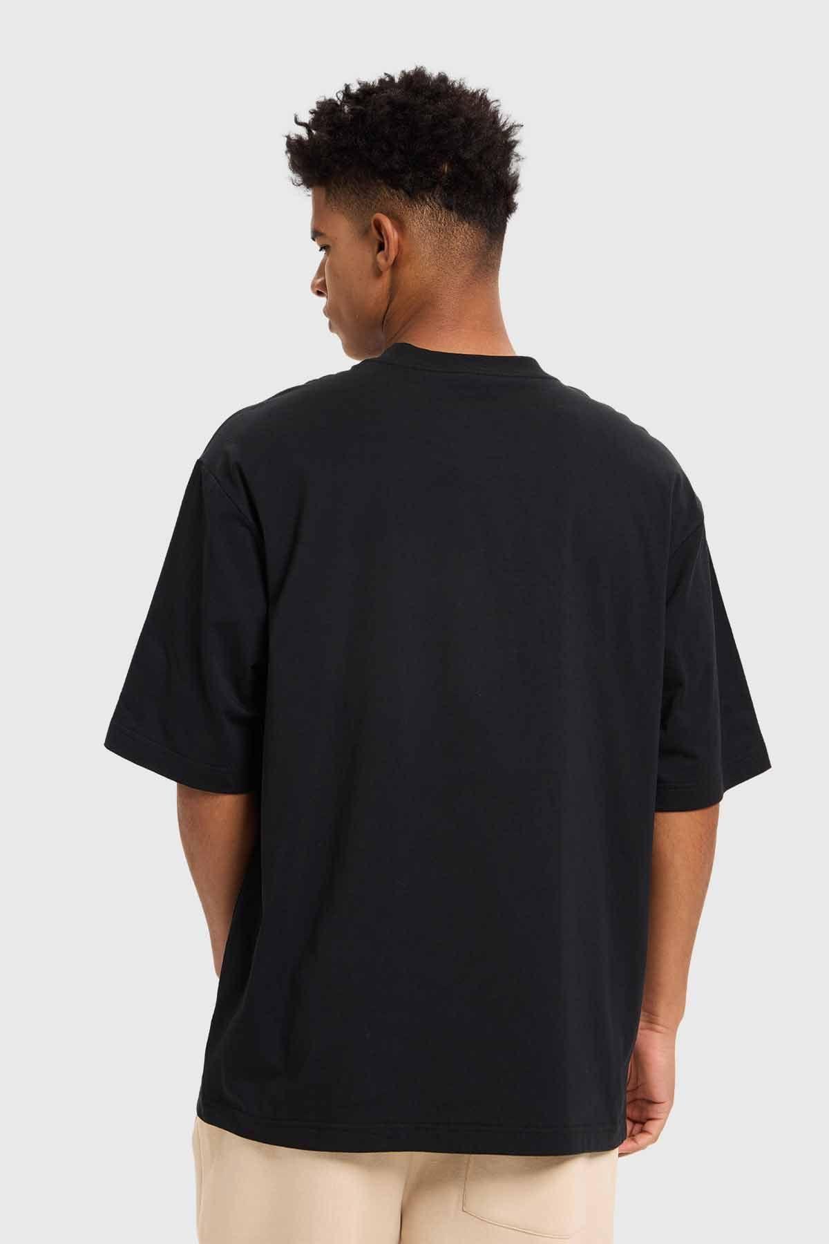 Polera Hombre Bordado Negro-2