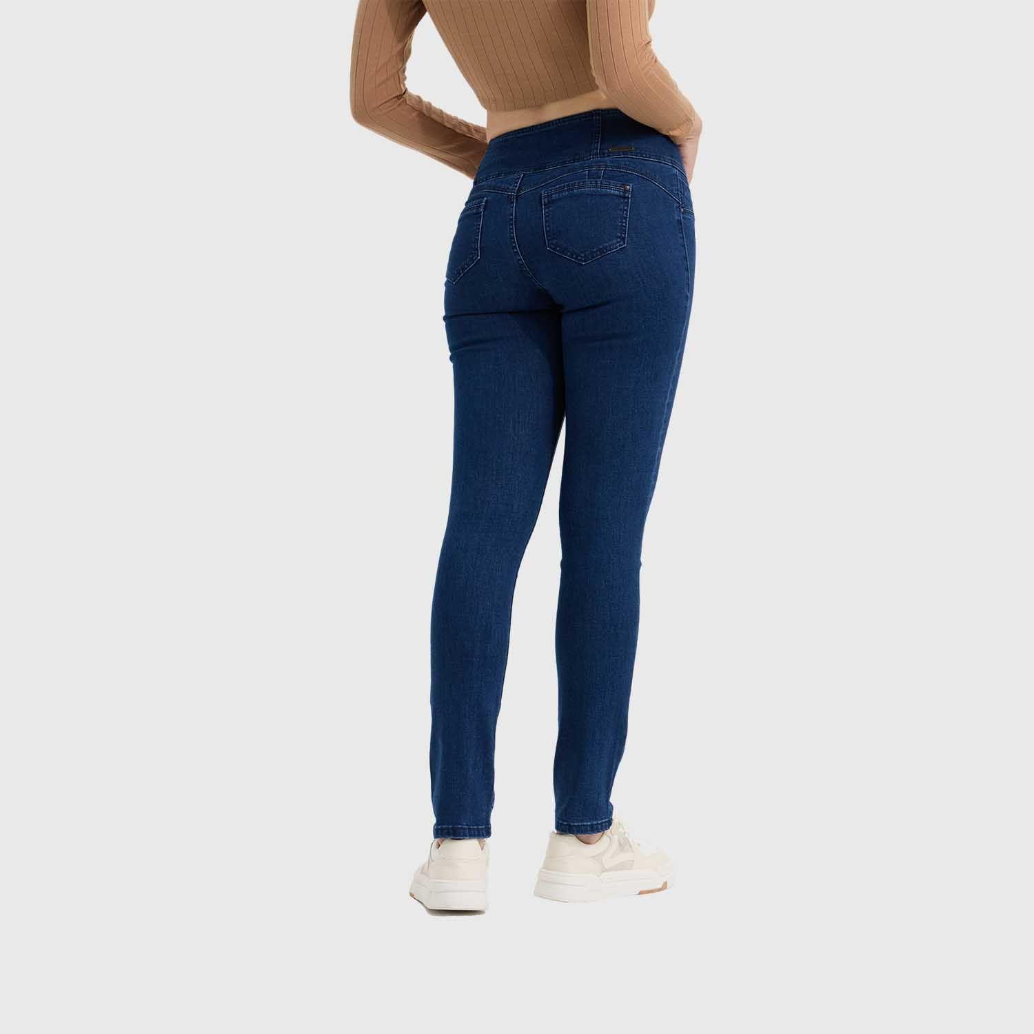 Jeans Mujer Modelo Castilla Azul Oscuro-2