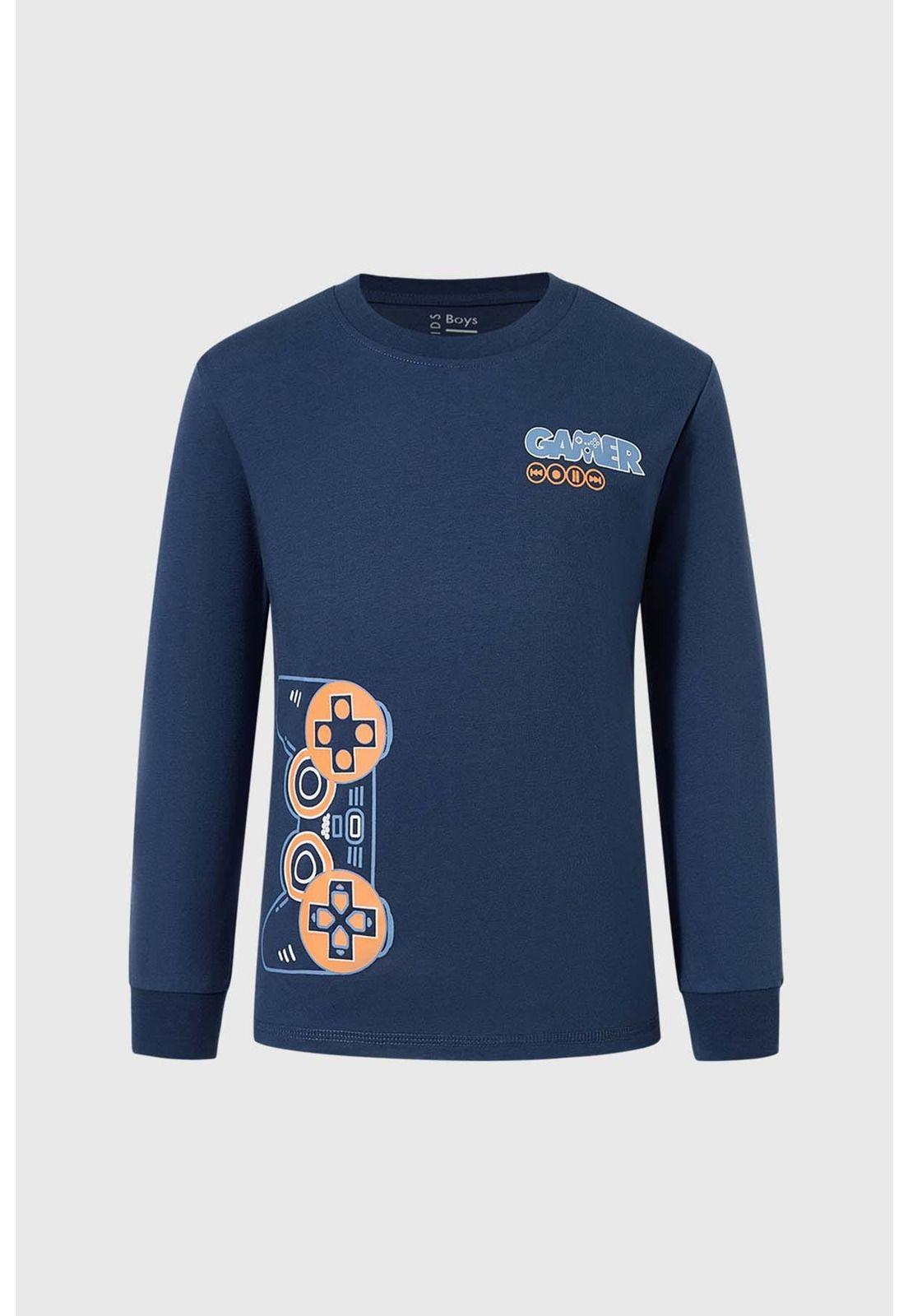 Polera Niño Azul - ll-0