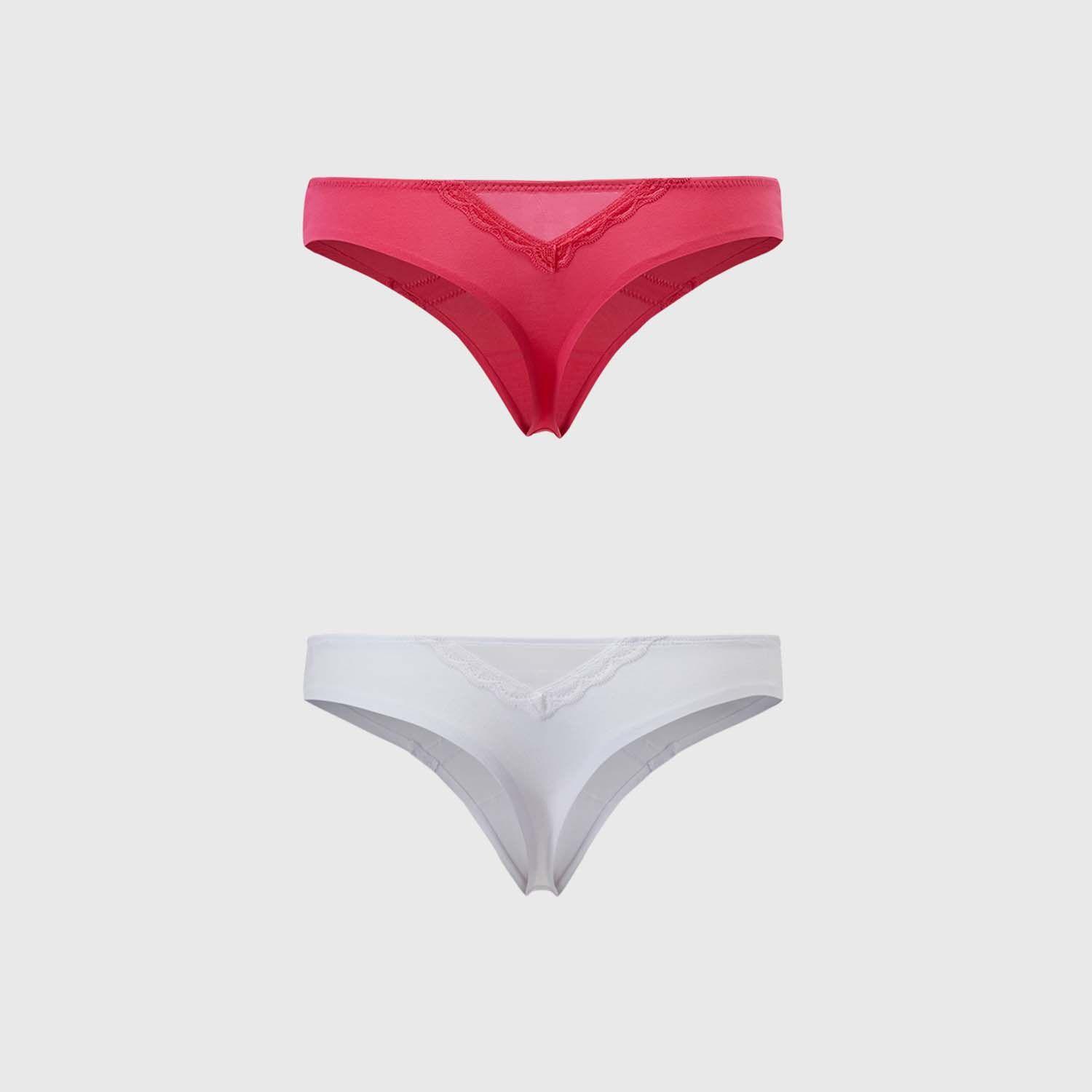 Calzón Mujer Bipack Colaless Fucsia Fashions Park-3