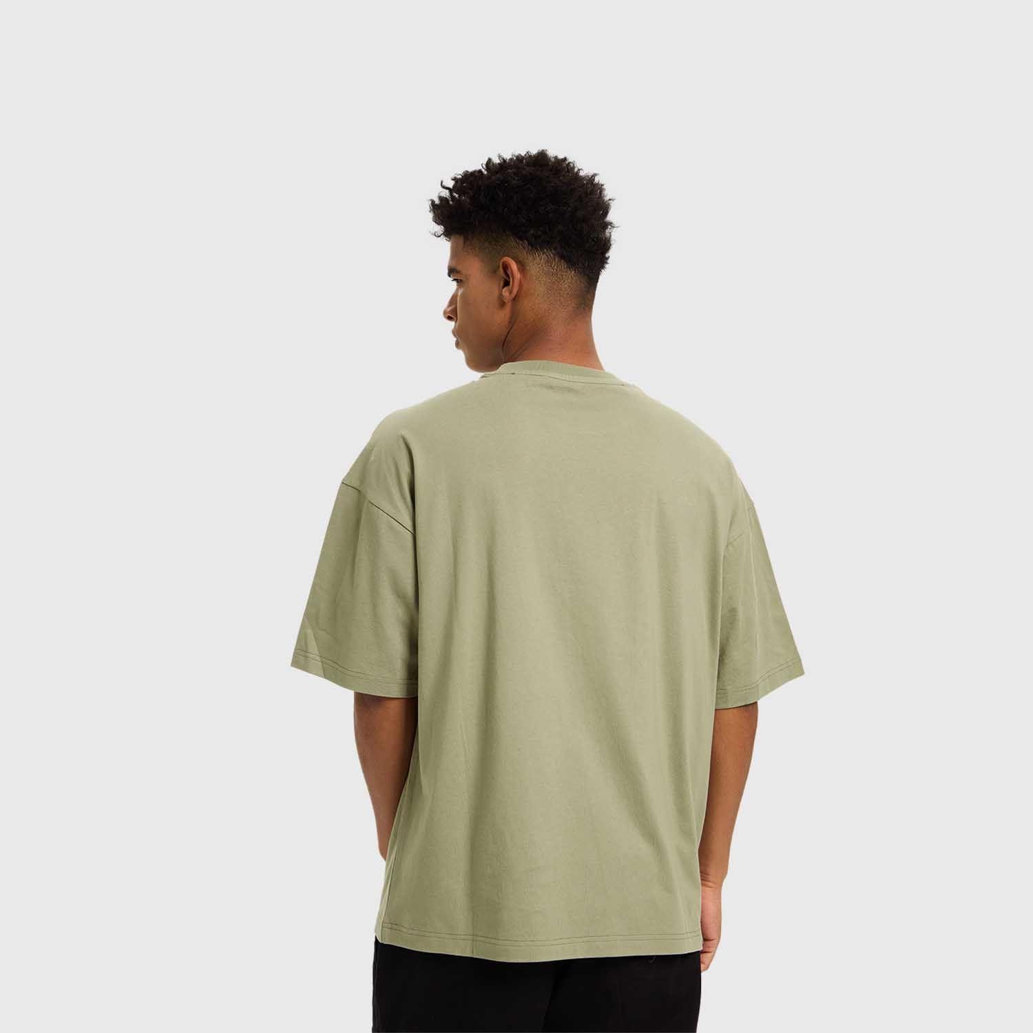 Polera Hombre Oversize Verde Claro I Fashion's Park-2