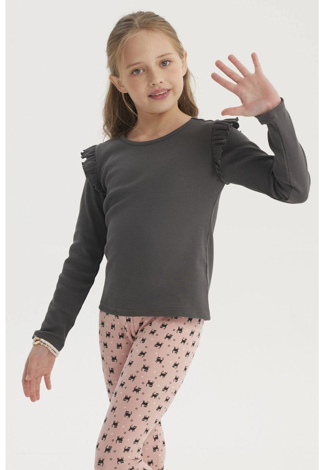 Polera Niña Teen Con Vuelos Marengo-1