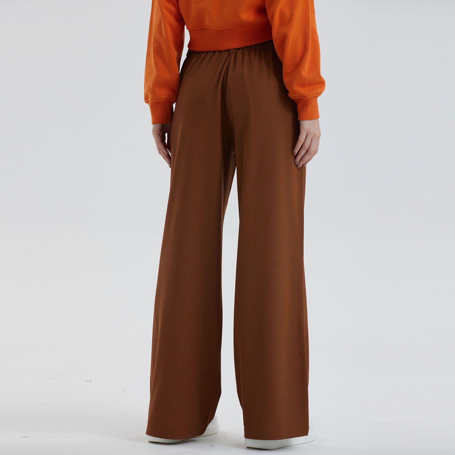 Pantalón Mujer Sastrero Café Fashion´s Park-2