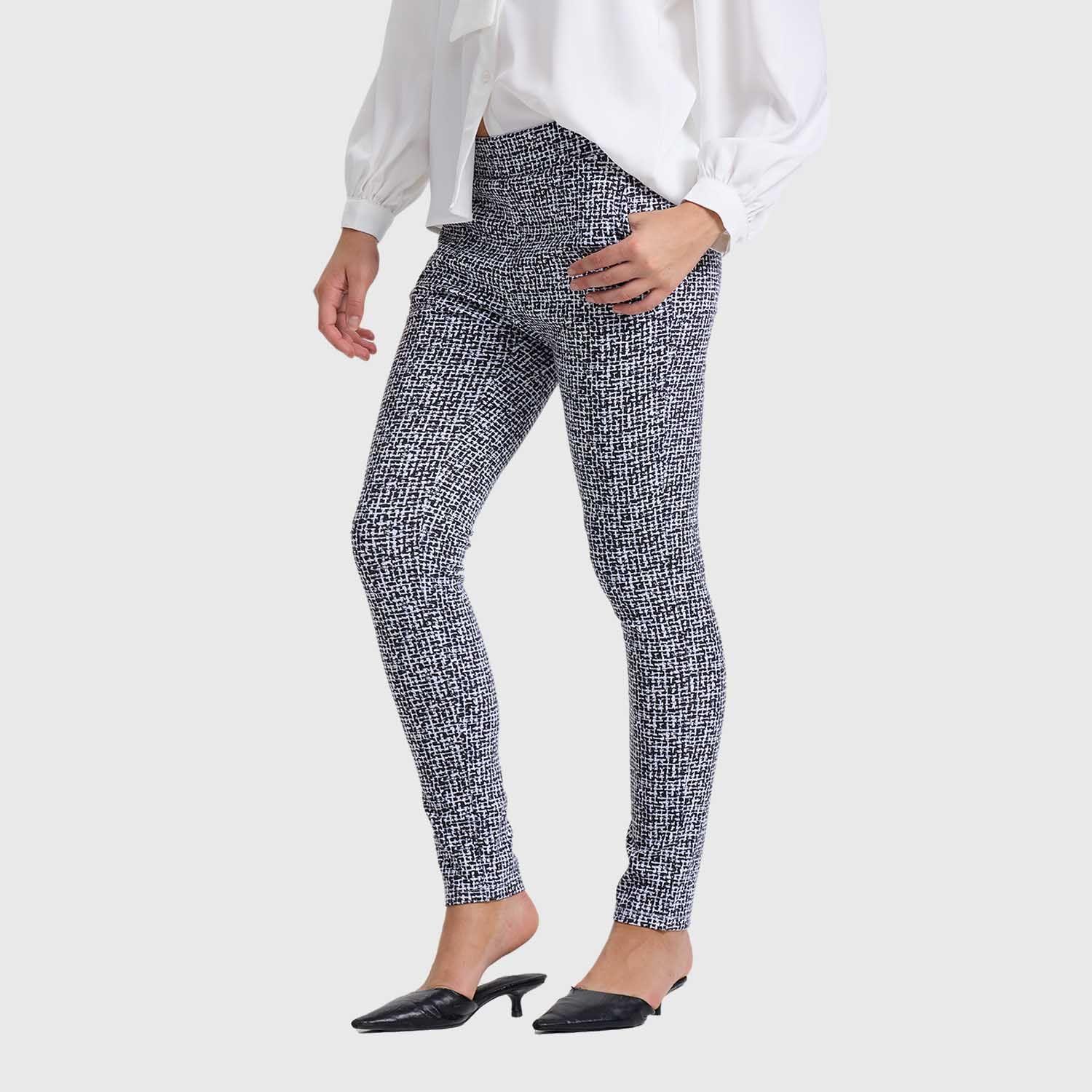 Calza Mujer Pretina Elásticada Crudo Fashion's Park-1
