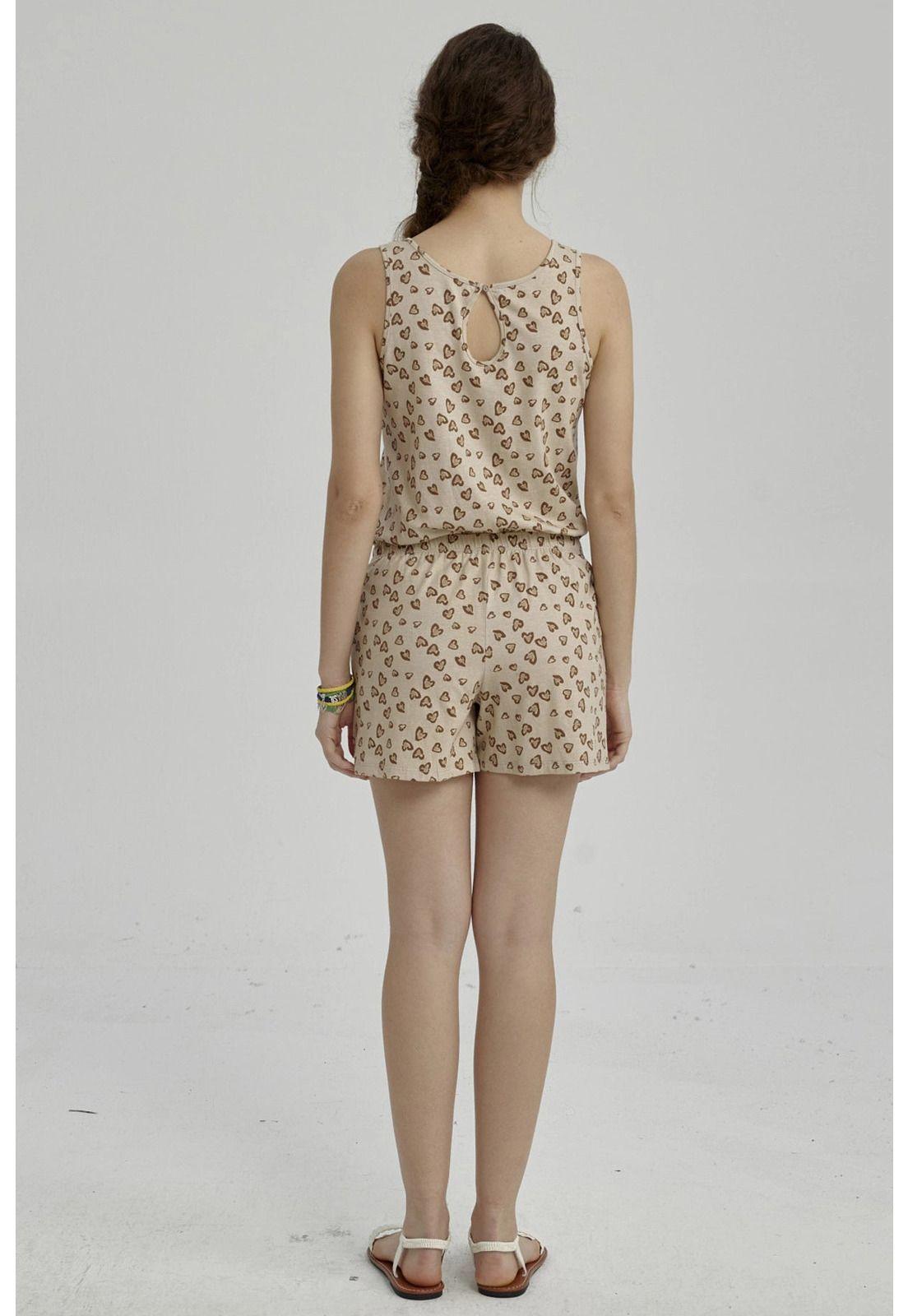 Enteritos Niña Teen Básico Beige-2