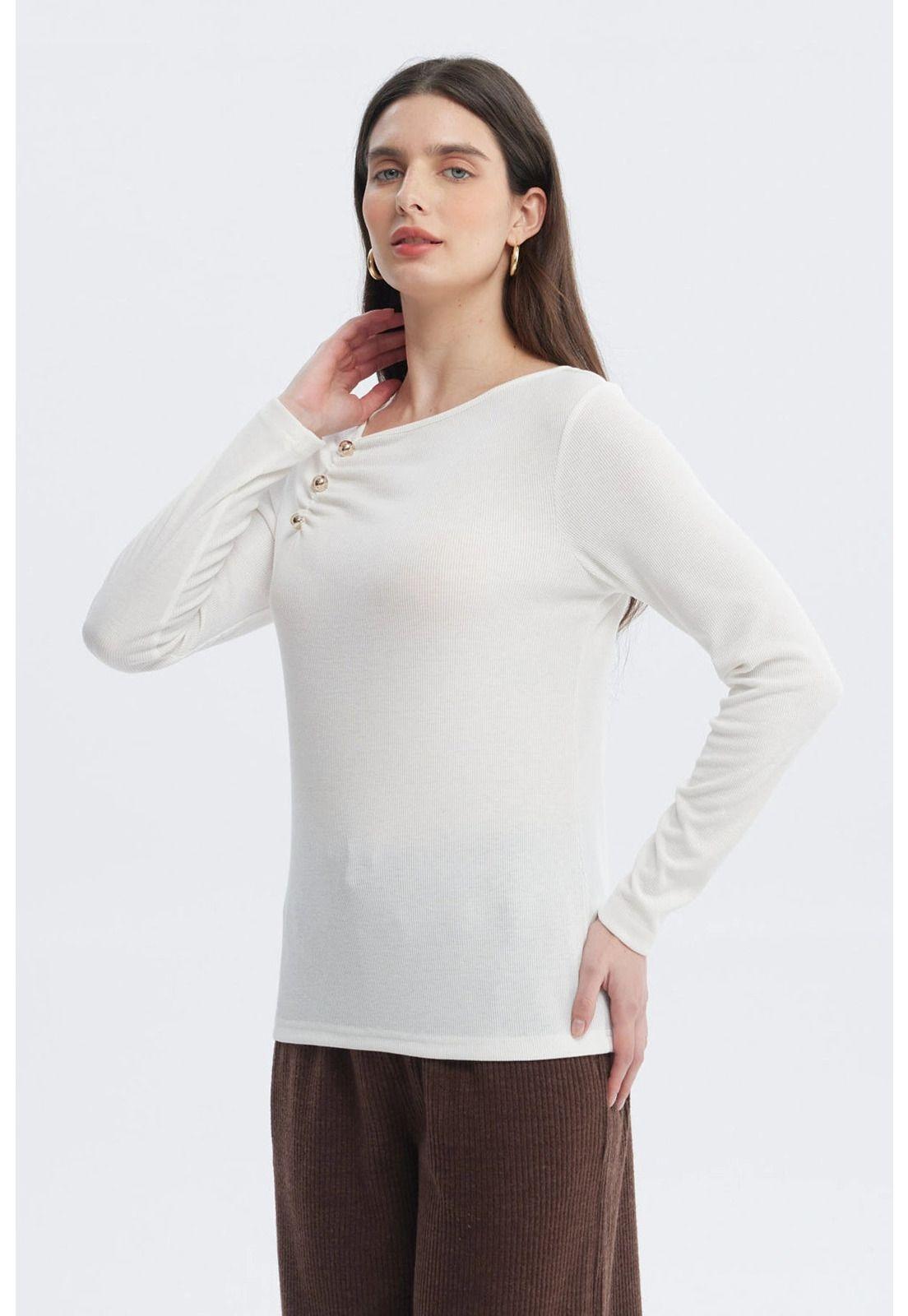 Polera Mujer Nueva Crudo-2
