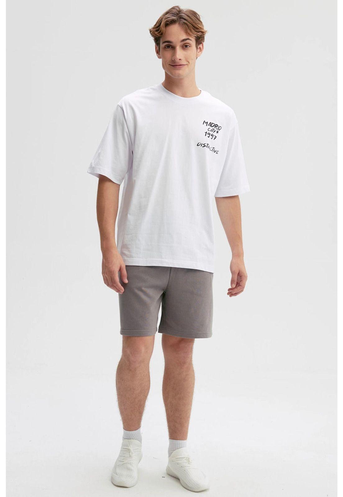 Polera Hombre Graffiti City Blanco-3