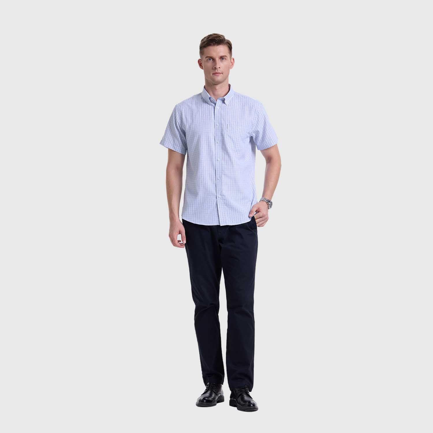 Camisa Hombre Rapport Verde Claro Fashions Park-3