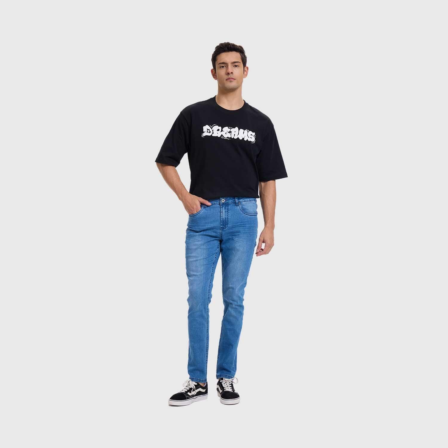 Jeans Hombre Skinny 101 Azul Claro Fashion's Park-3
