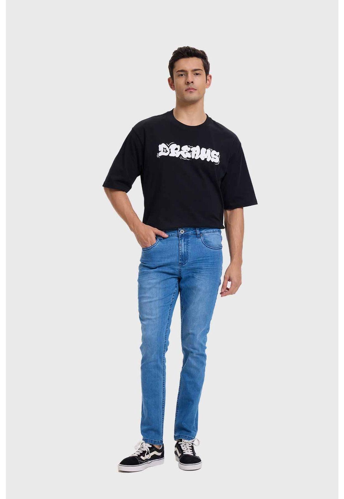 Jeans Hombre Skinny Azul - ll-3