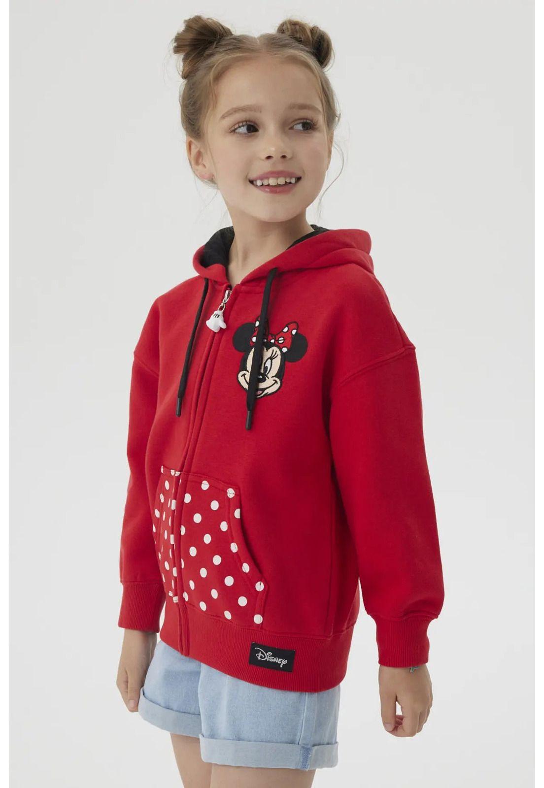 Polerón Niña Mickey Y Sus Amigos Rojo-3