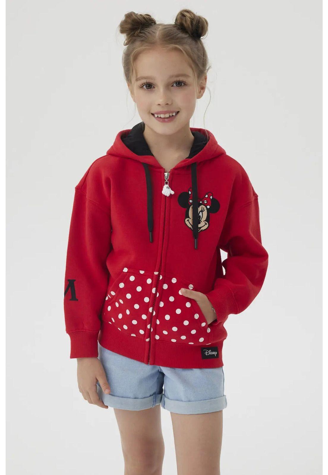 Polerón Niña Mickey Y Sus Amigos Rojo-4