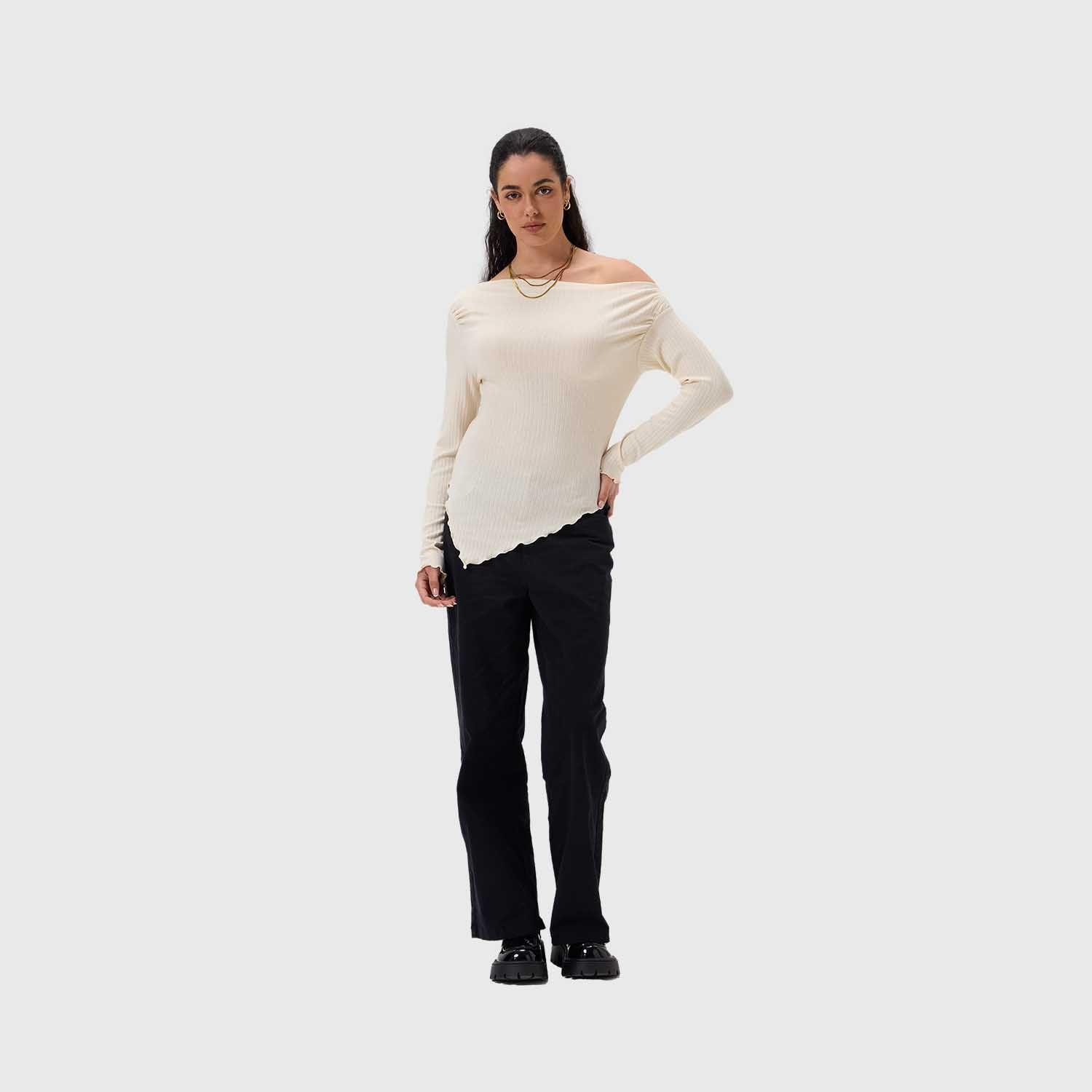 Polera Mujer C/Asimétrico Basta Arena Fashion's Park-3