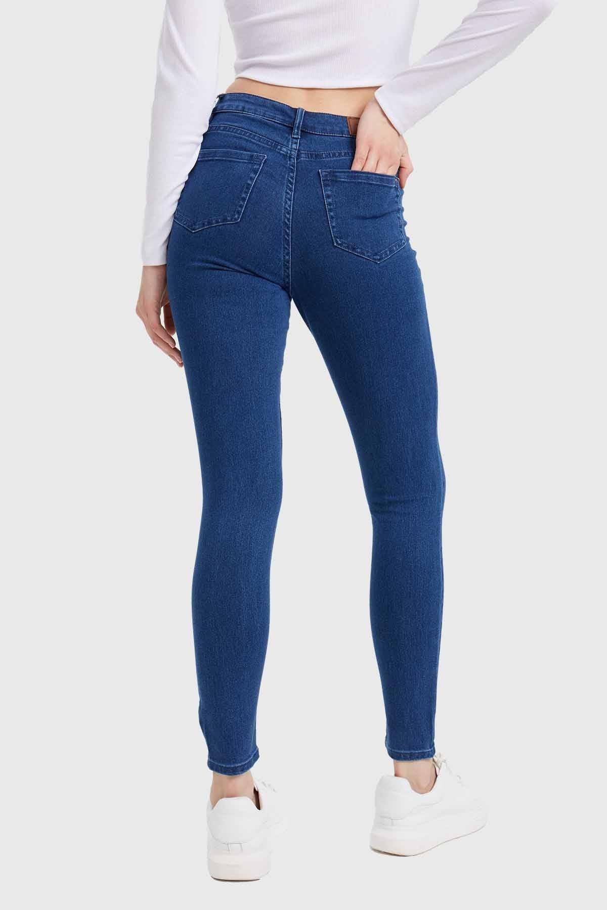Jeans Mujer Skinny Emilia Azul-3