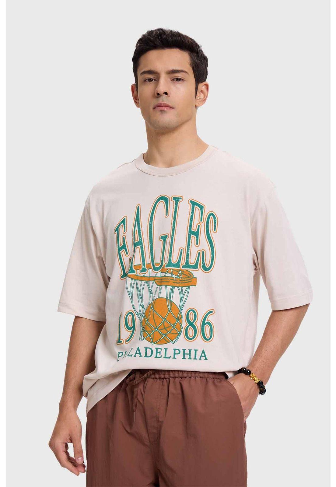 Polera Hombre Beige - ll-1