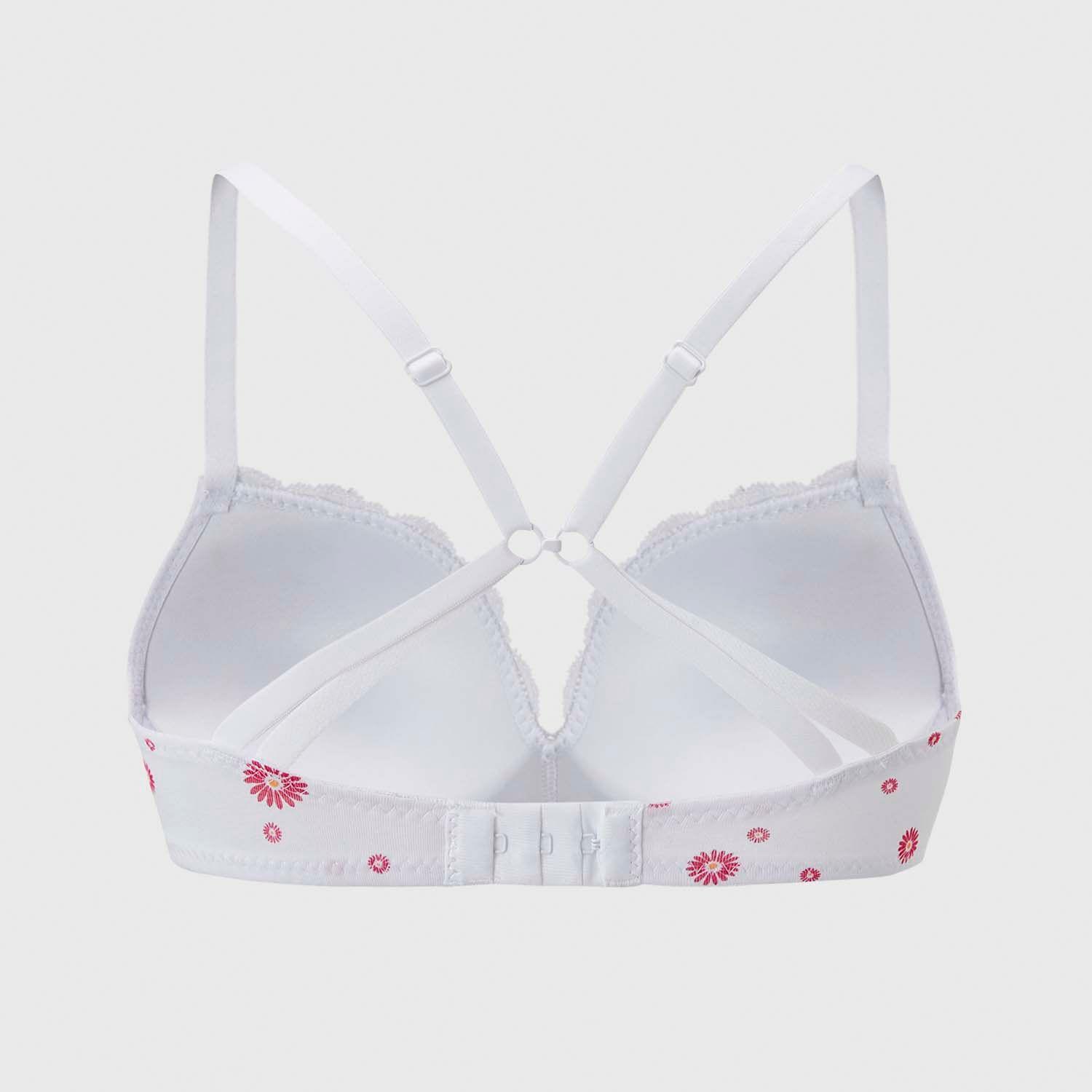 Sostén Mujer Teens Peto Broche Blanco Fashion's Park-1