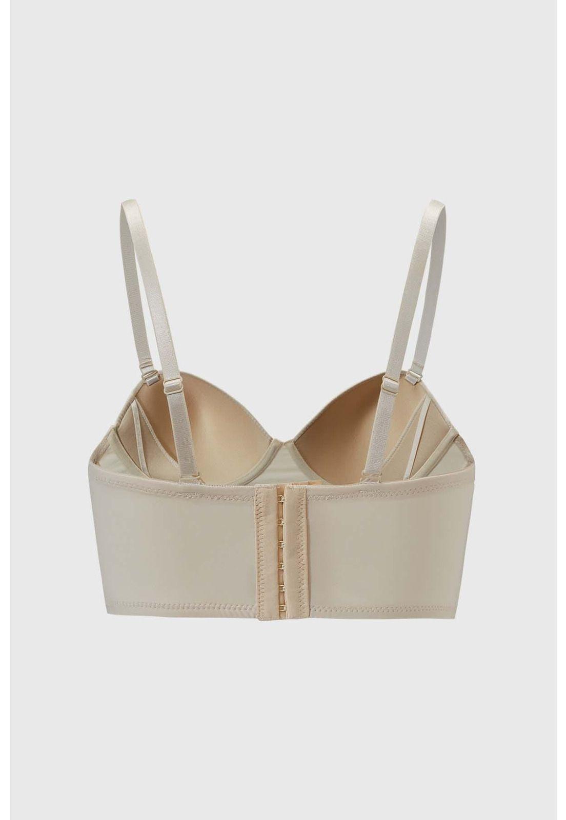 Sostén Mujer Strapless Bustier Crudo-1