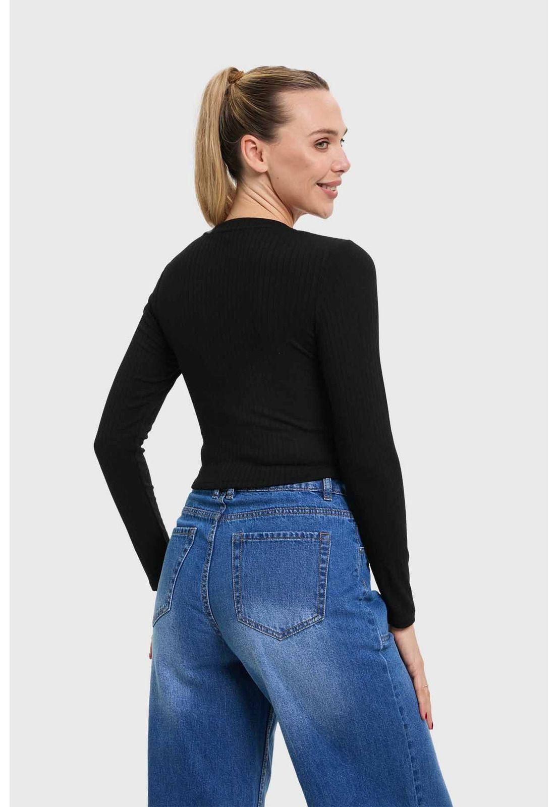 Polera Mujer Negro - lV-2