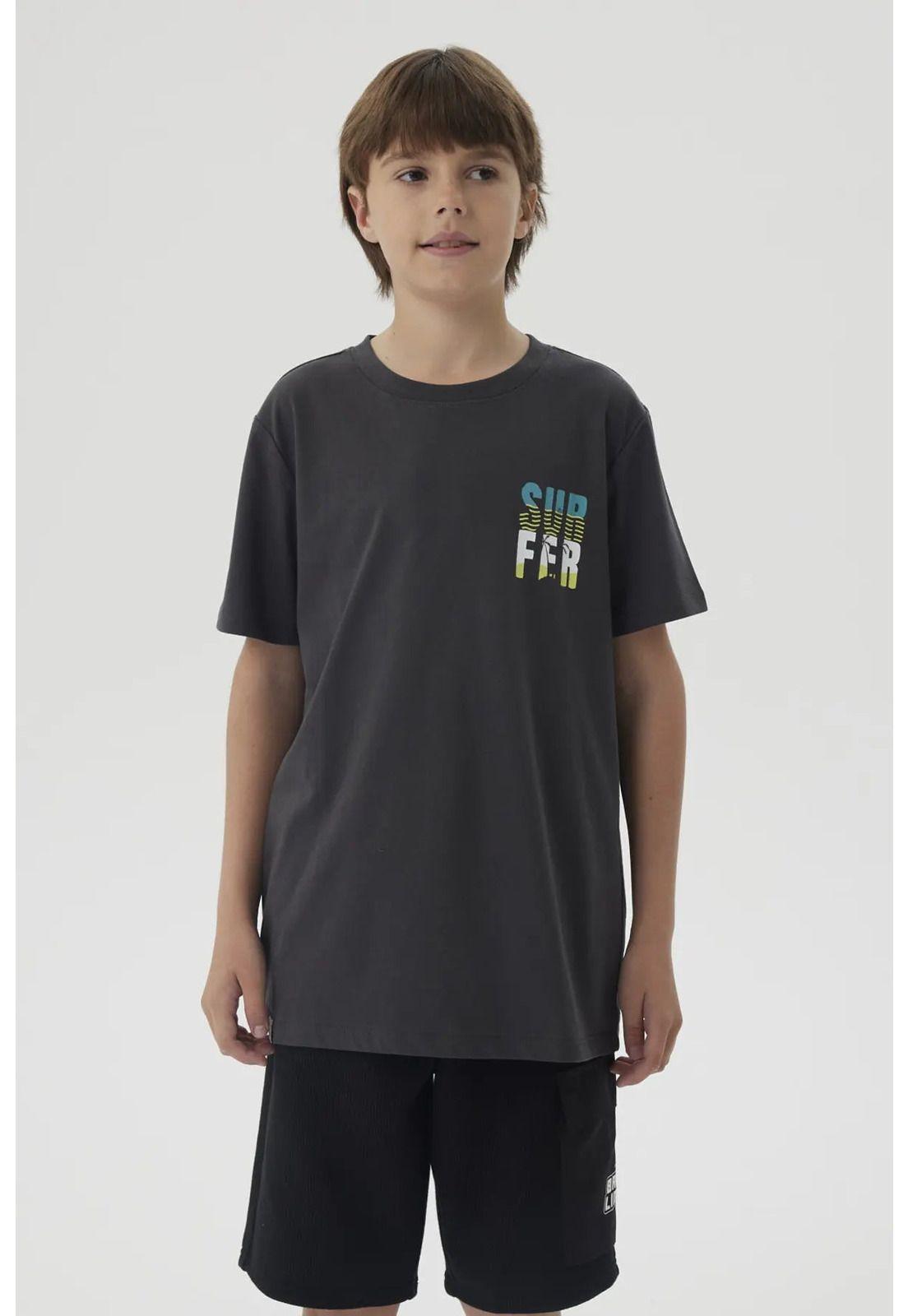 Polera Niño Mini Print Posicional Marengo-0