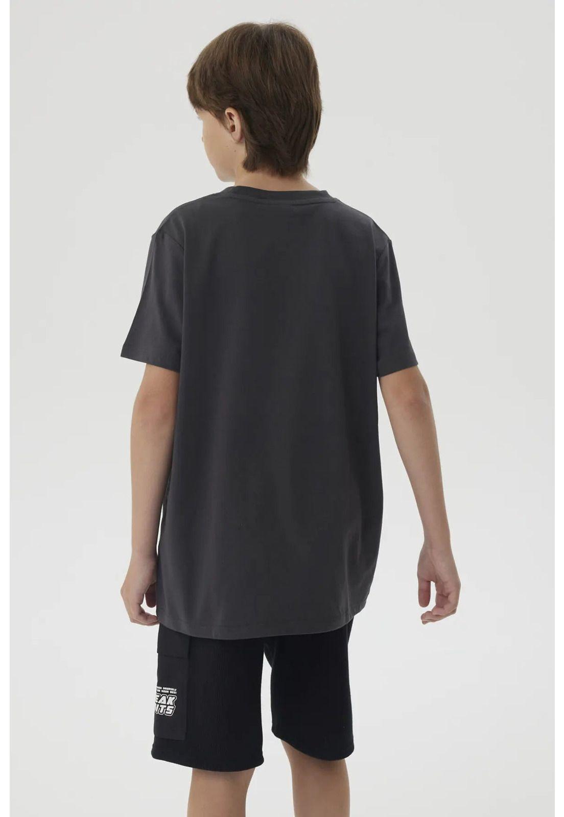 Polera Niño Mini Print Posicional Marengo-2