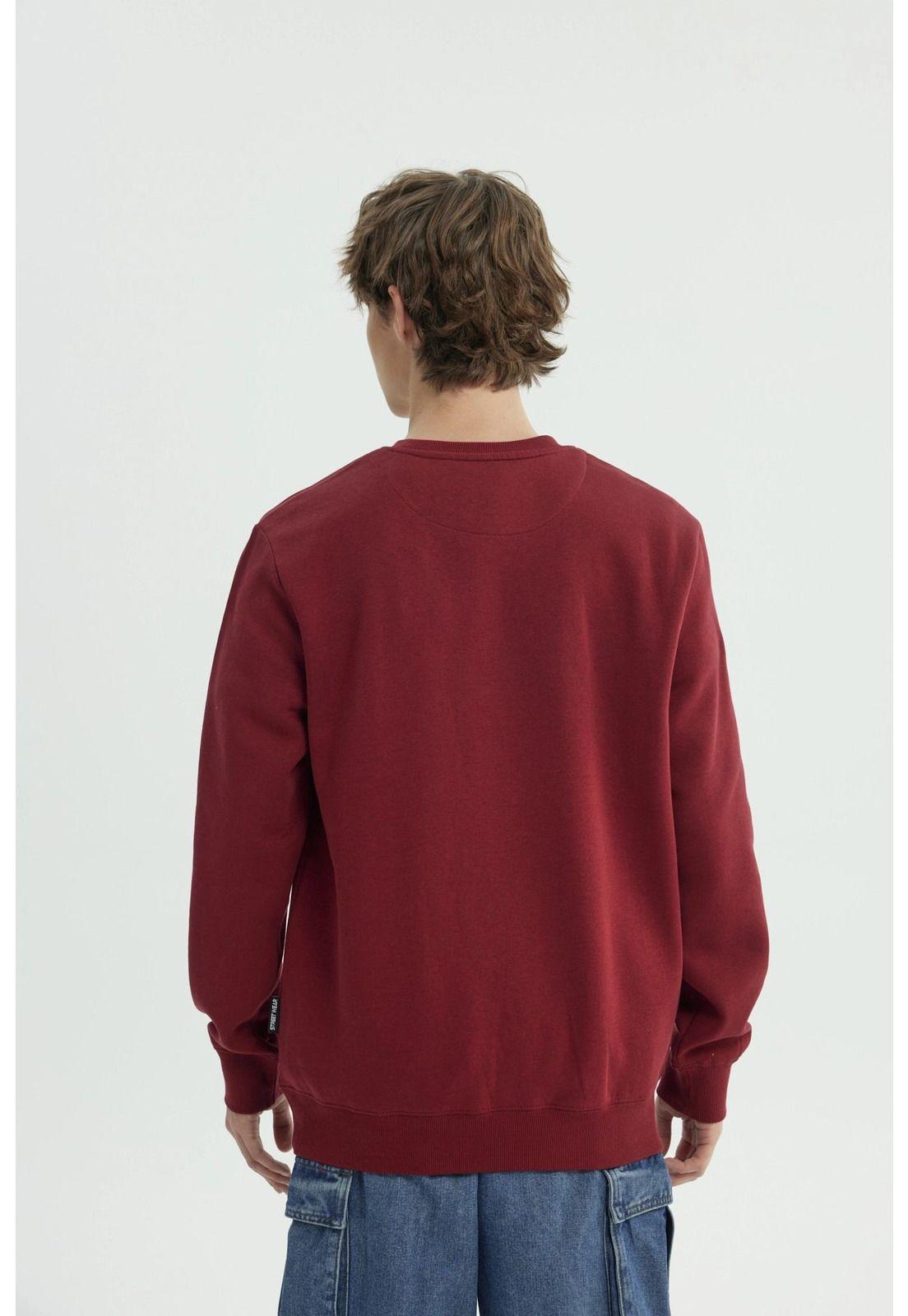 Polerón Hombre Regular Burdeo - ll-2