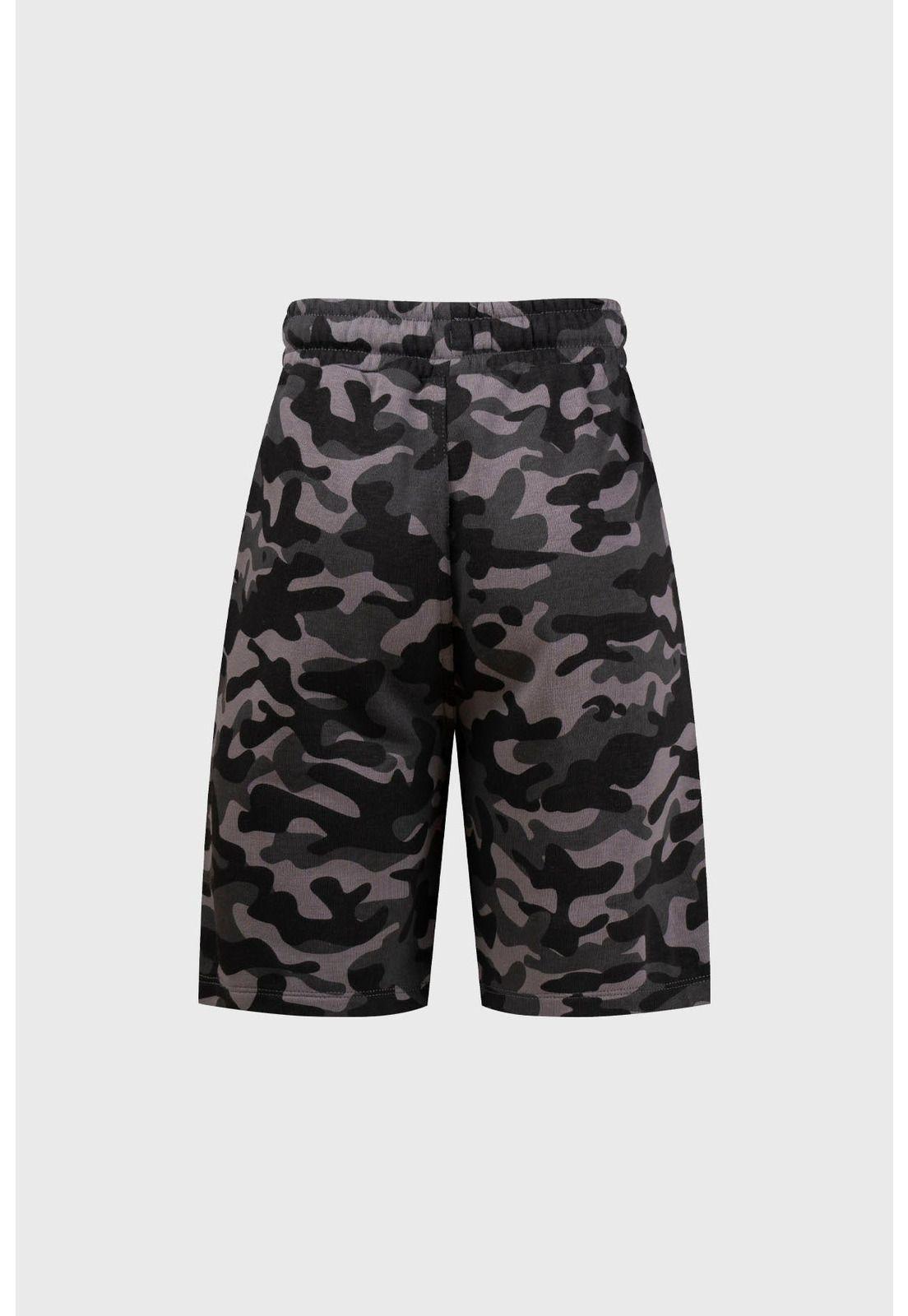 Bermuda Niño Bipack Gris Melange-4