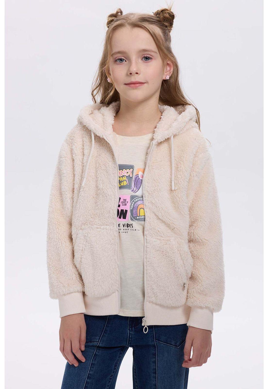 Polar Niña Peludo Beige-0
