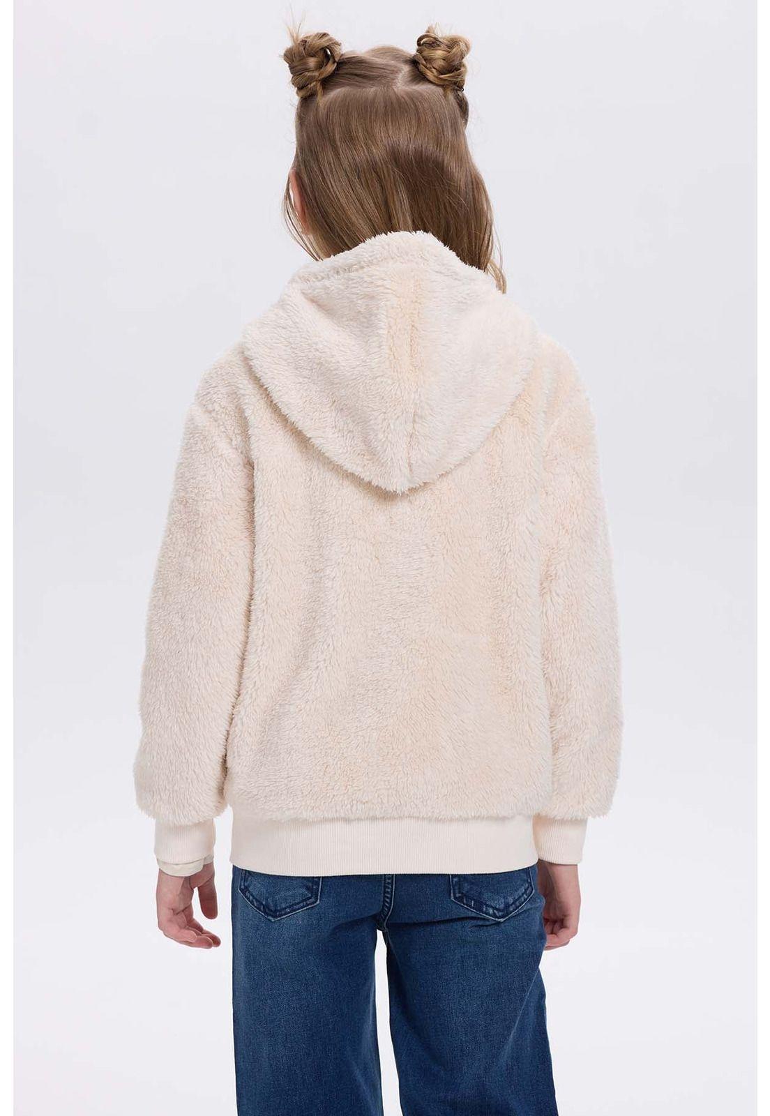 Polar Niña Peludo Beige-2