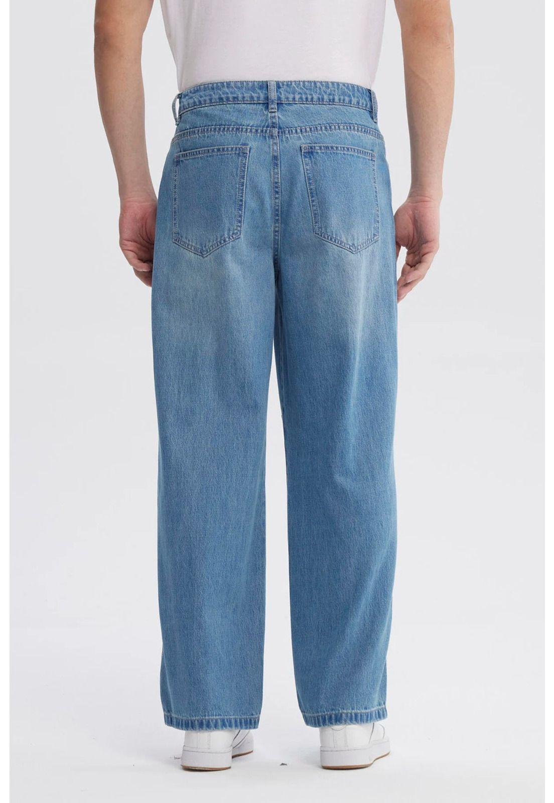 Jeans Hombre Baggy Azul Claro - ll-2