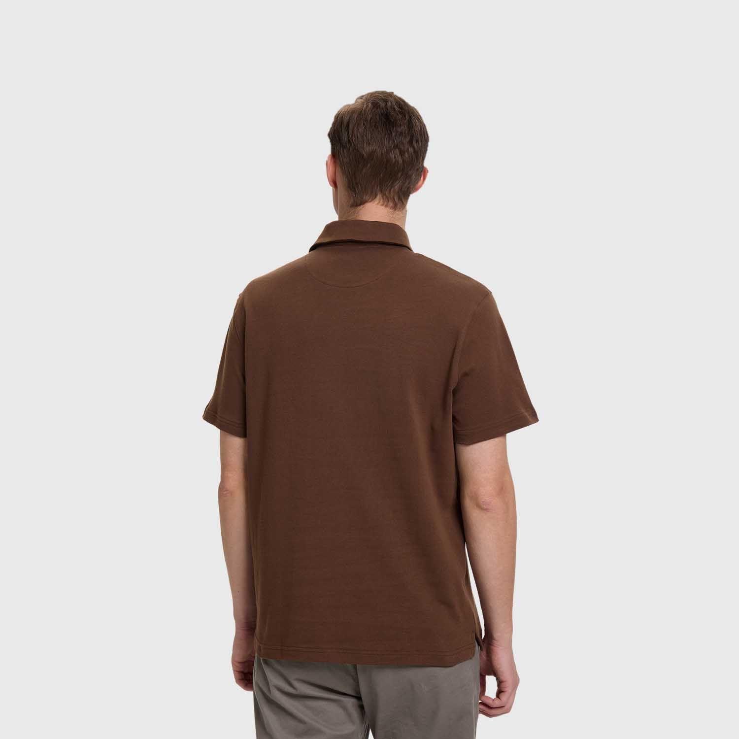 Polera Hombre Lisa Cafe Fashion's Park-2
