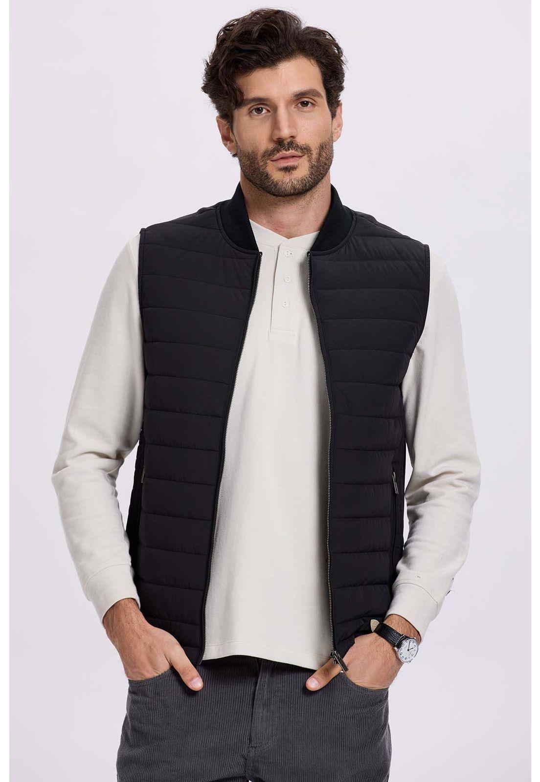 Parka Hombre Negro - ll-0