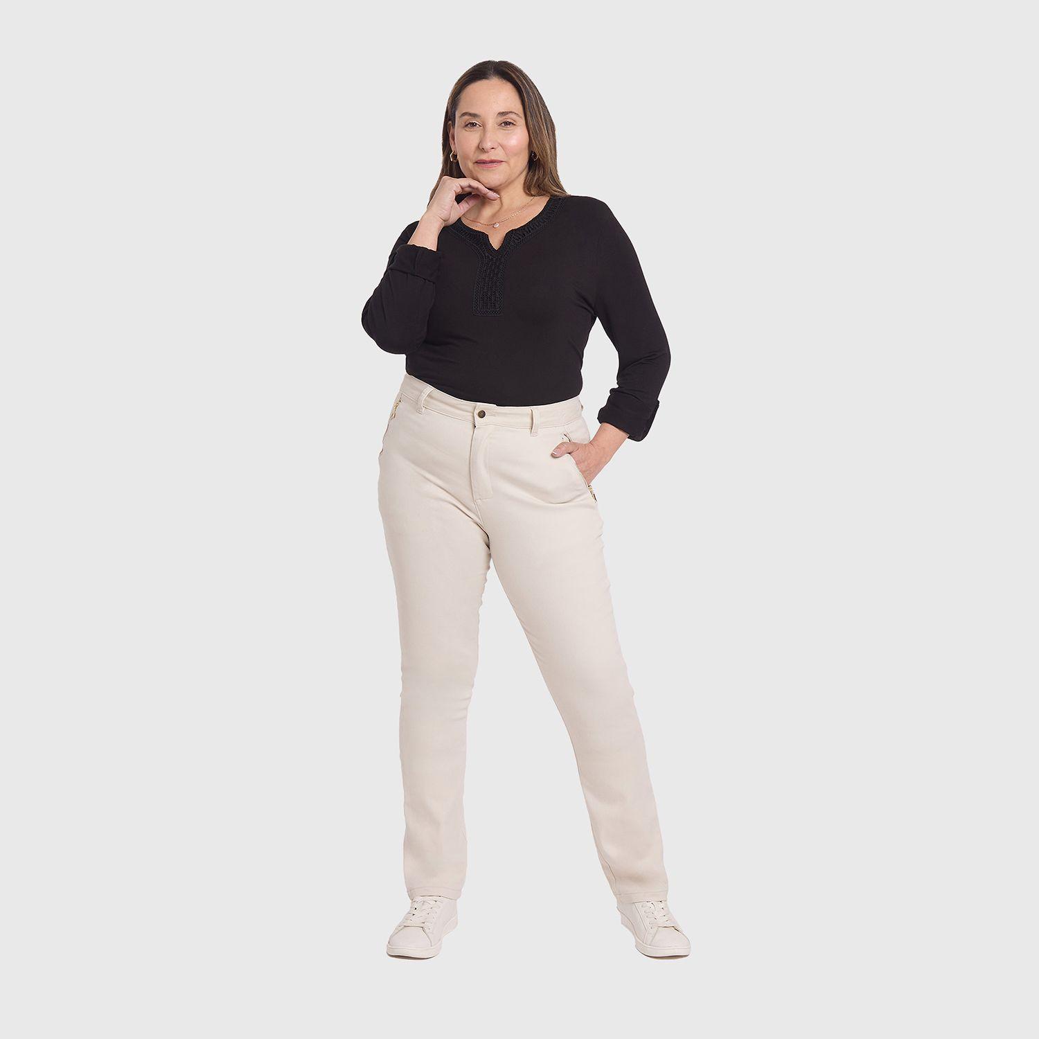 Pantalón Mujer Con Bolsillos Arena Fashion's Park-3