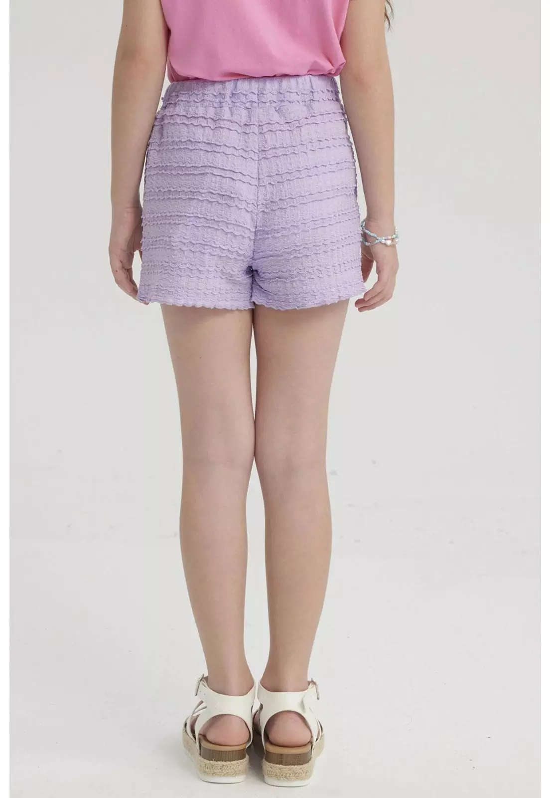 Short Niña Textura Morado-2