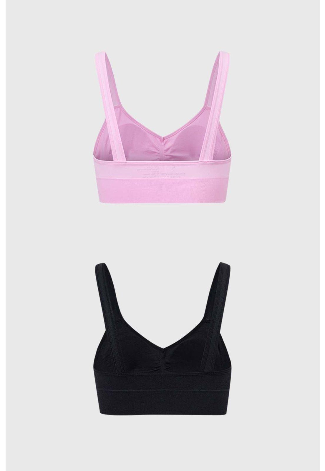 Sostén Mujer Peto Comfort Bipack Palo Rosa-1