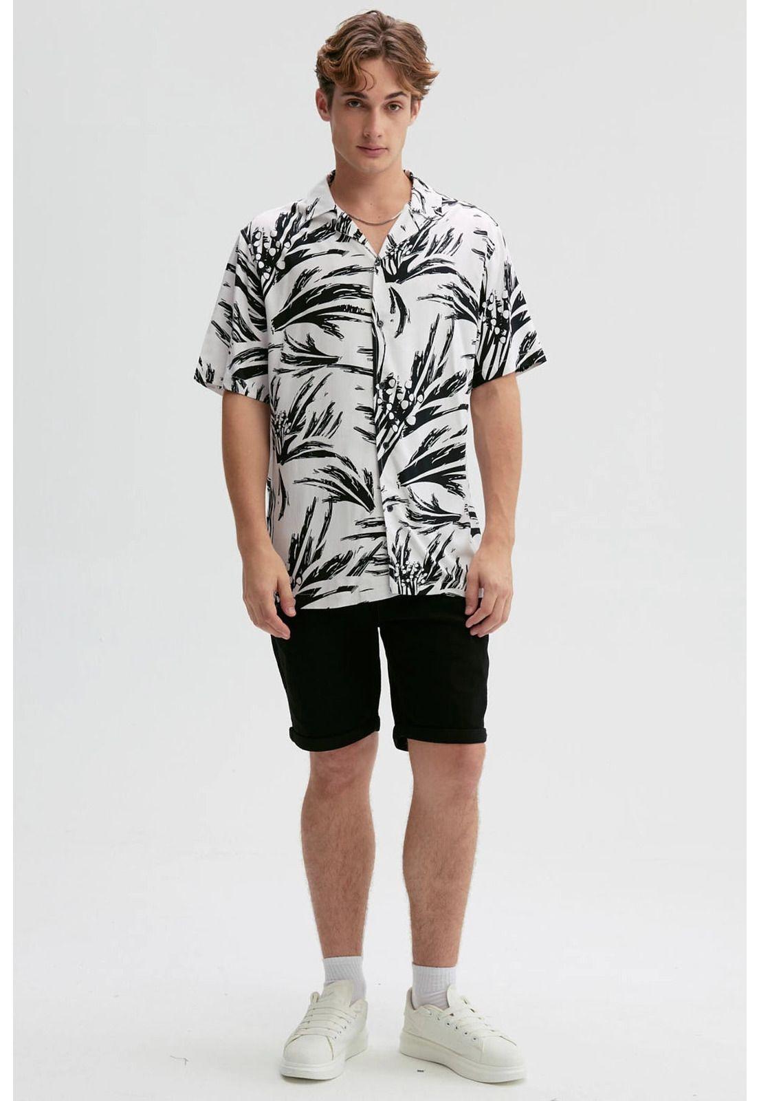 Camisa Hombre Rapport Blanco - ll-3