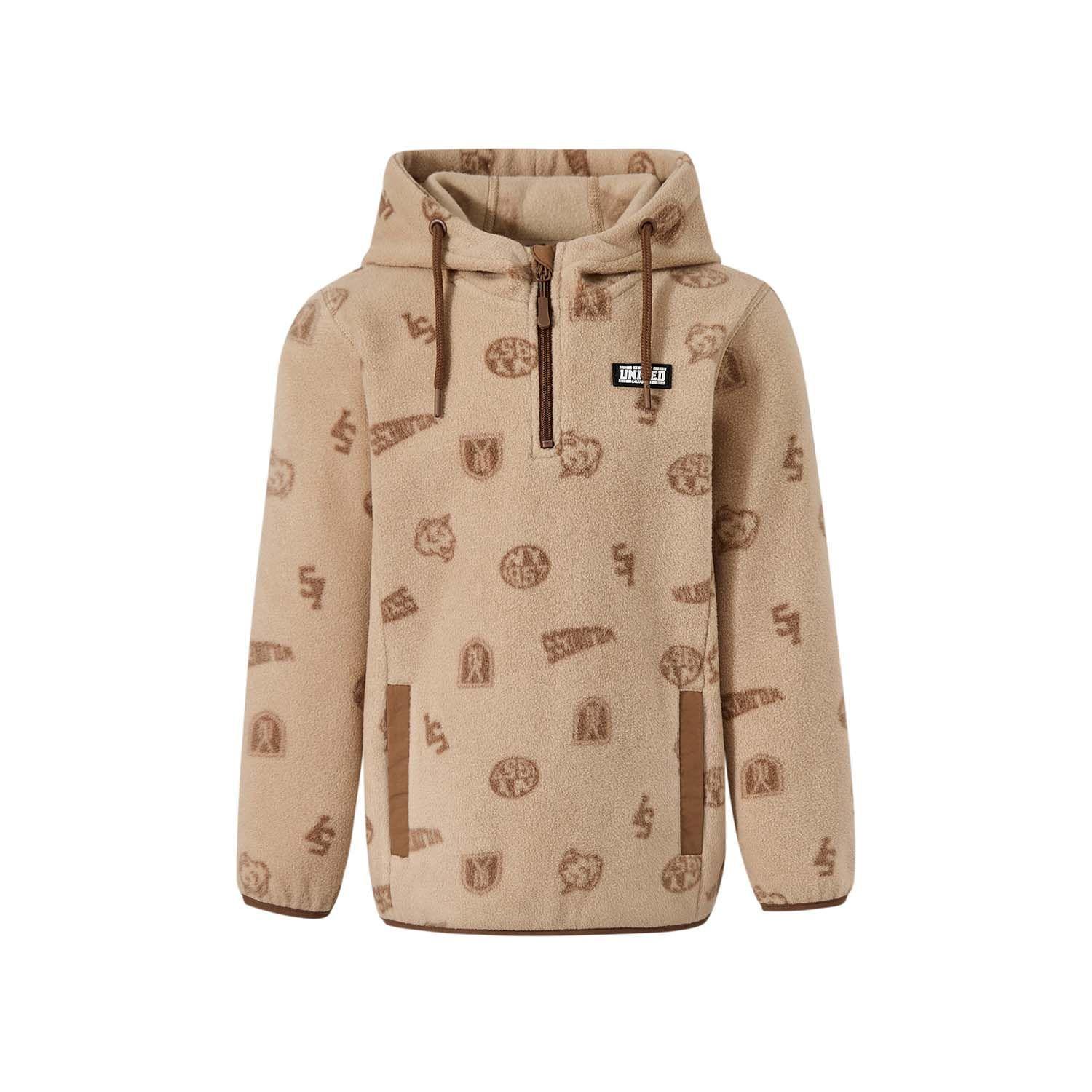 Polar Niño Con Bolsillos Beige-0