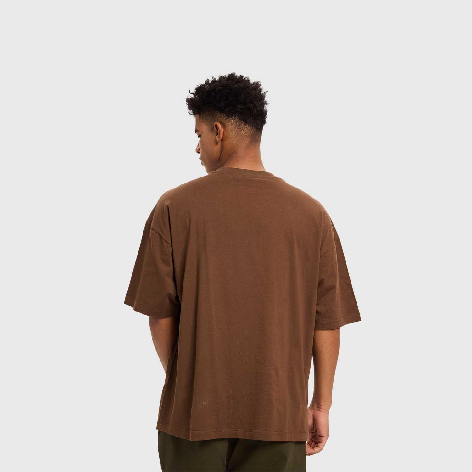 Polera Hombre Oversize Chocolate I Fashion's Park-2