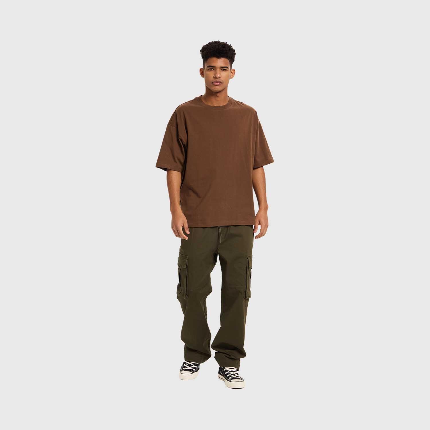 Polera Hombre Oversize Chocolate I Fashion's Park-3