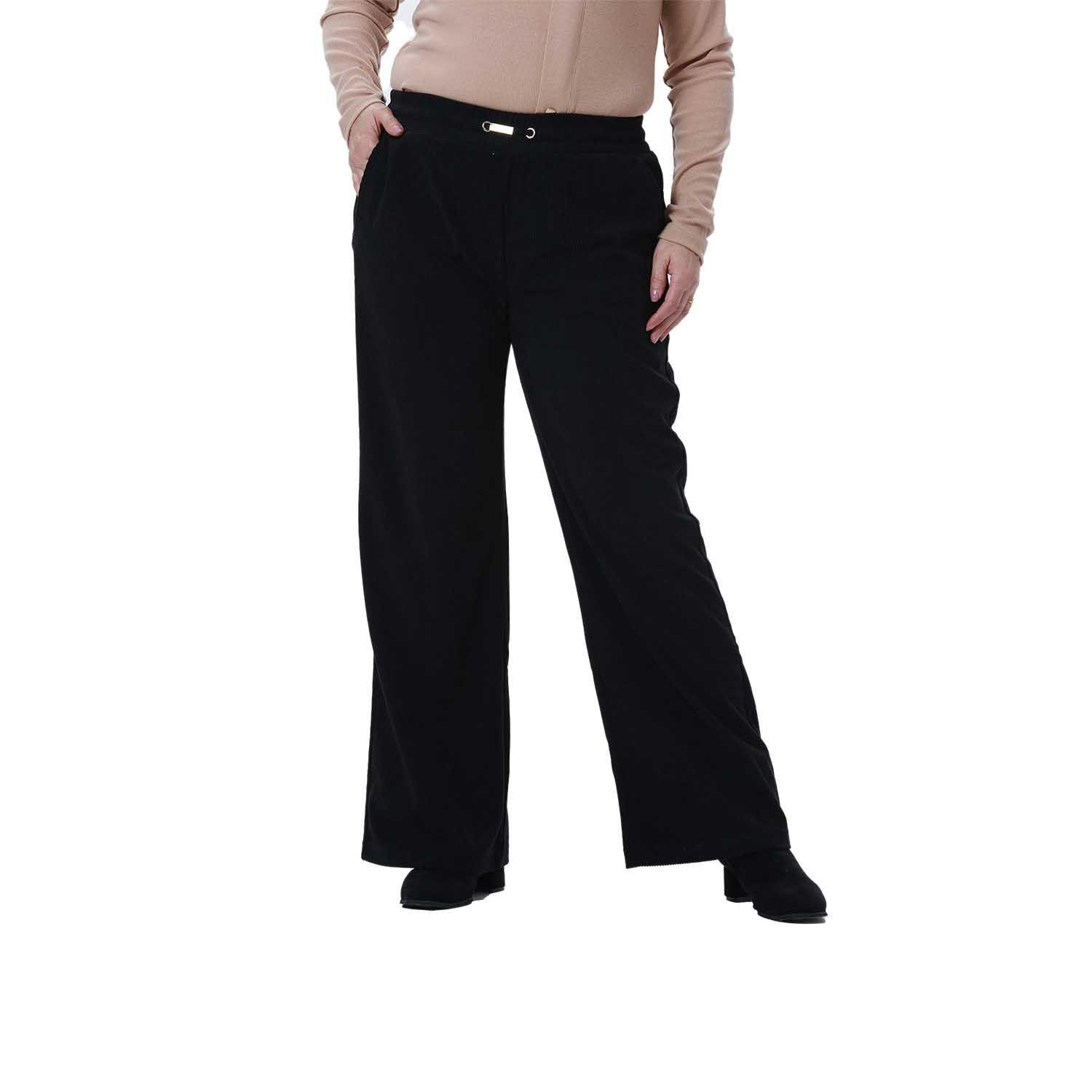 Pantalón Mujer Recto Negro Ii-0