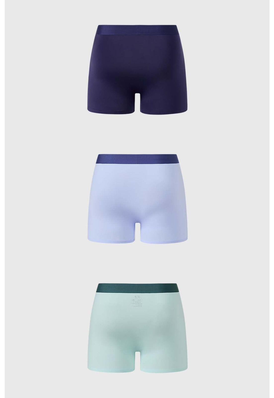 Bóxer Hombre Tripack Verde Claro-1