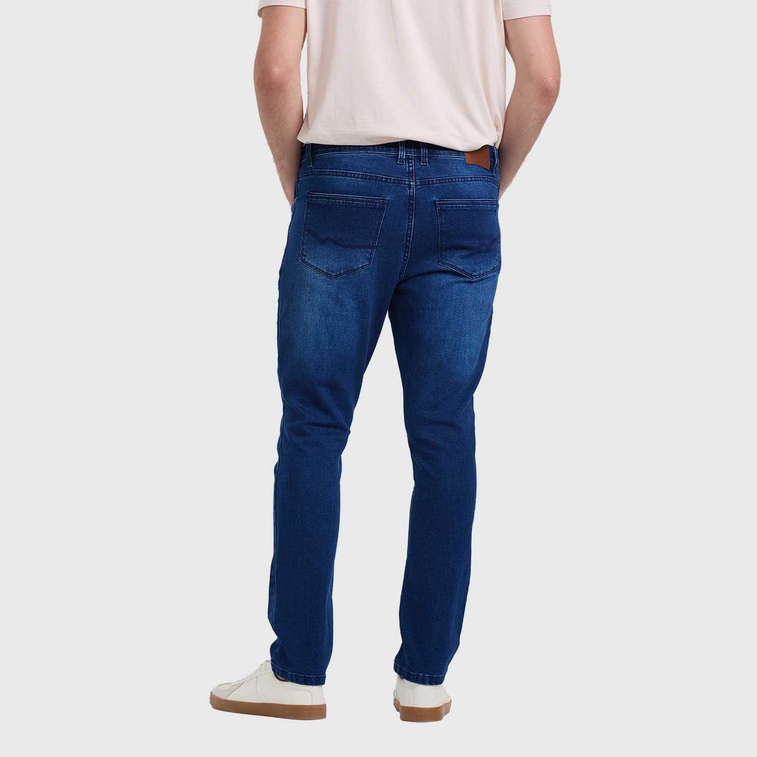 Jeans Hombre Slim 701 Azul Oscuro Fashion's Park-2