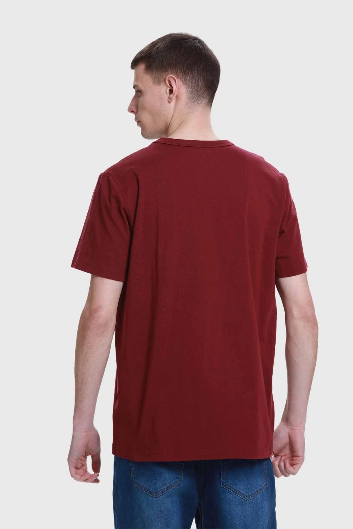 Polera Hombre Aplicación Burdeo-2