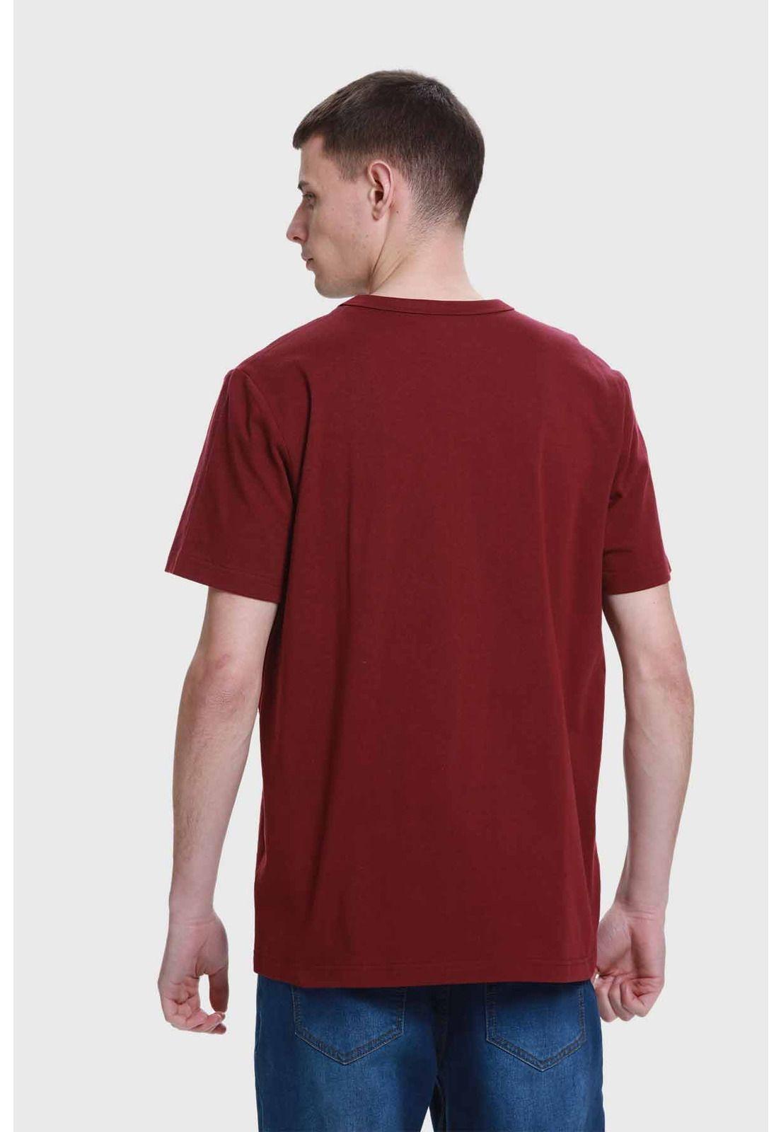 Polera Hombre Aplicación Burdeo-2