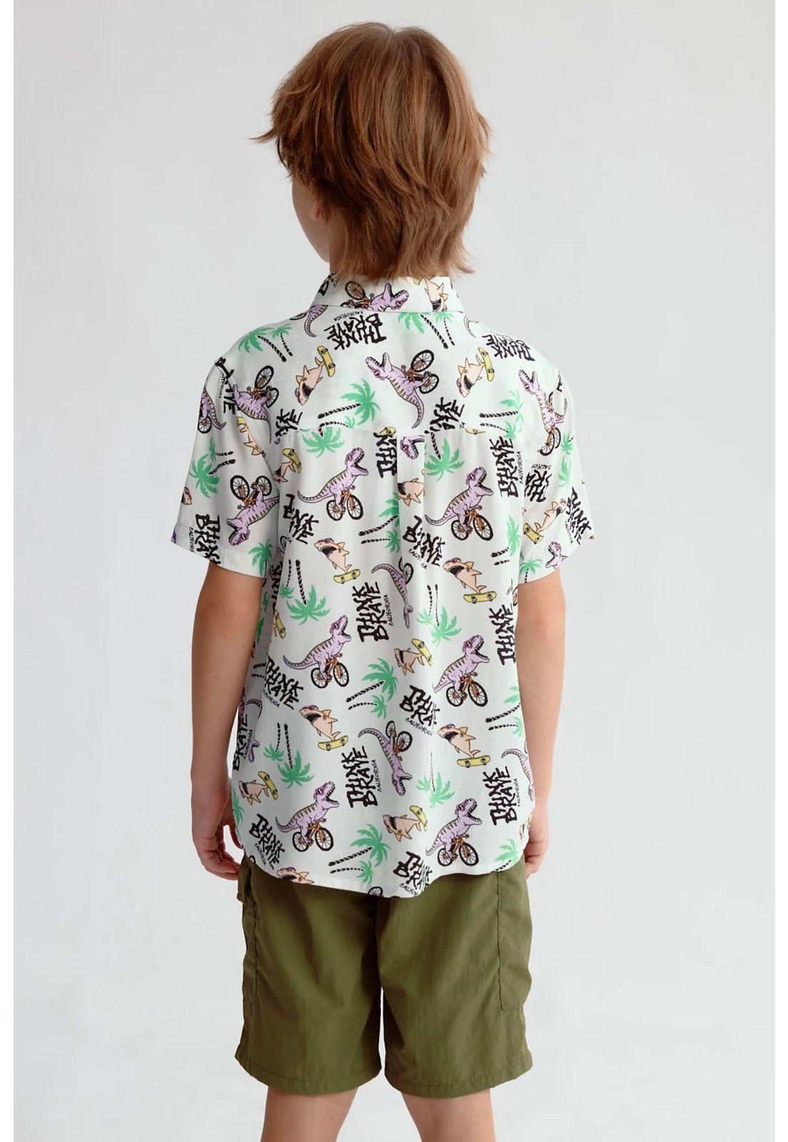 Camisa Niño Guayabera Crudo-2