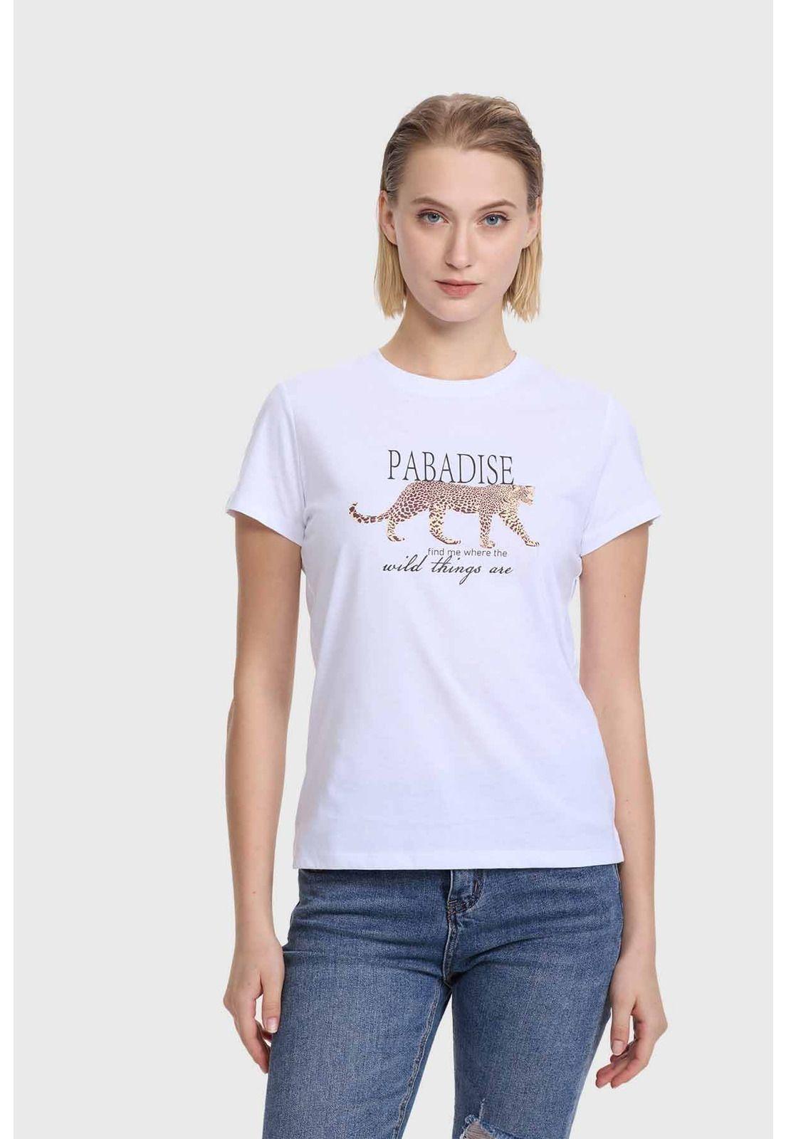 Polera Mujer Blanco - V-0