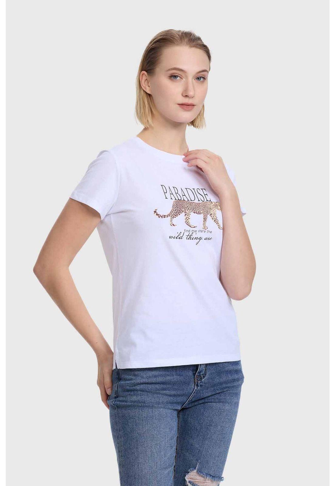 Polera Mujer Blanco - V-1