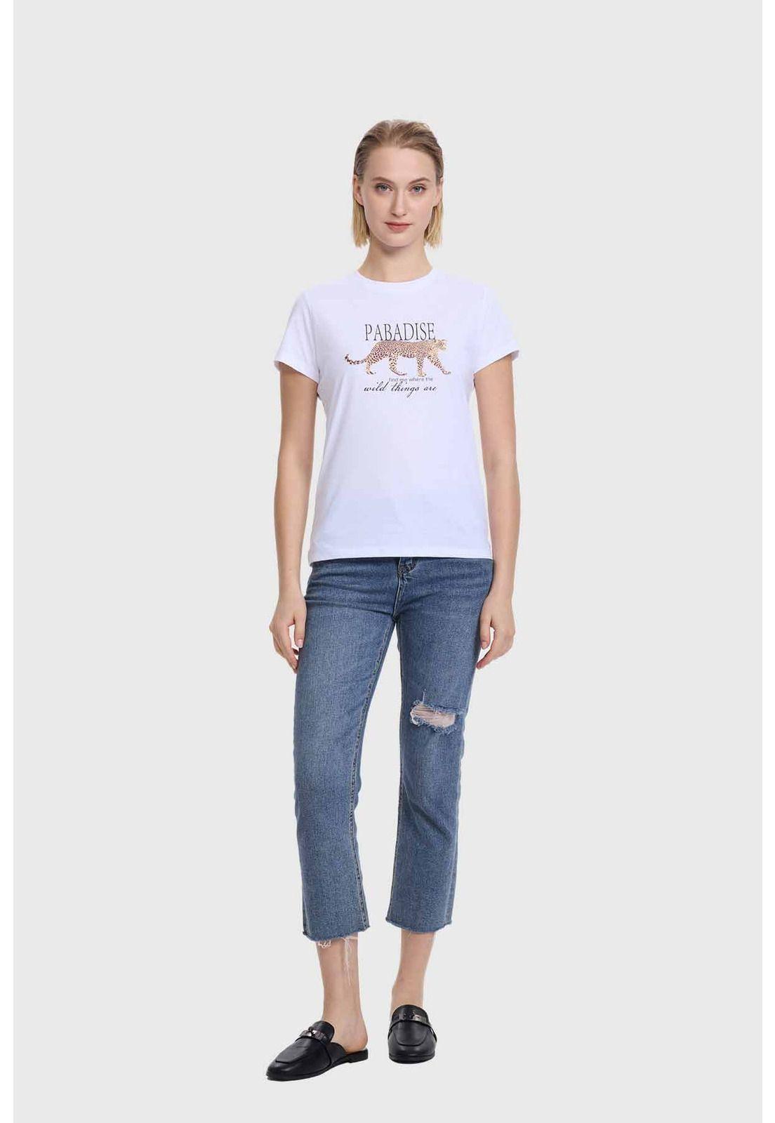 Polera Mujer Blanco - V-3